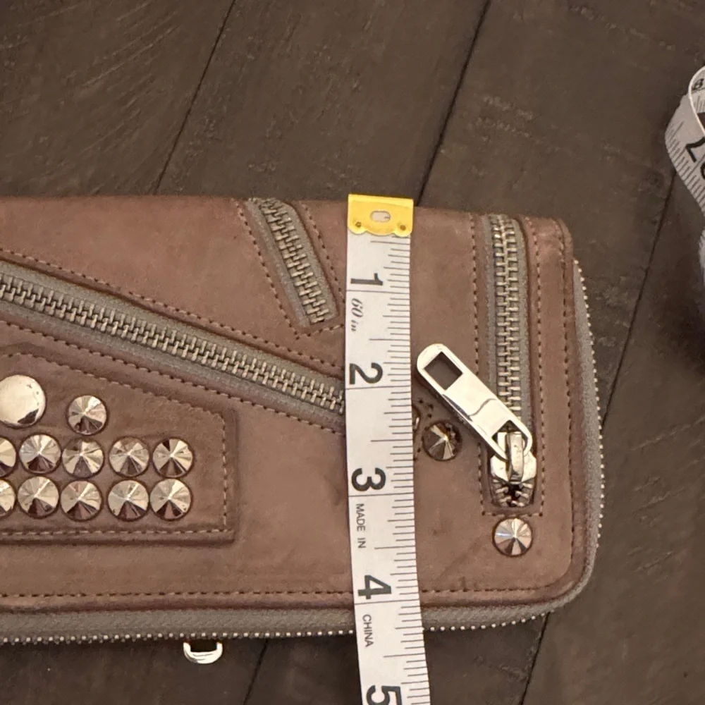 Rebecca Minkoff Taupe Leather Wallet